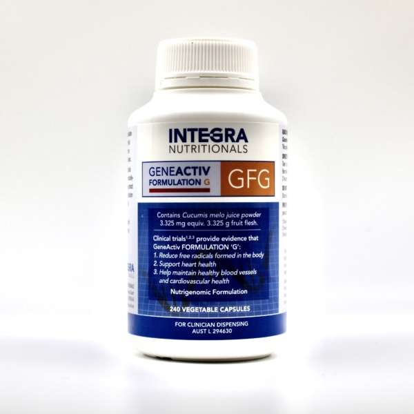 Integra Geneactiv Formulation GFG 240 Capsules