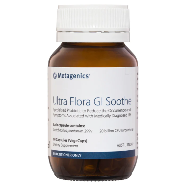 Metagenics Ultra Flora GI Soothe 60 VegeCaps